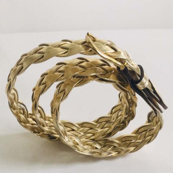 Gold Woven Belt - Picture 5 of 9